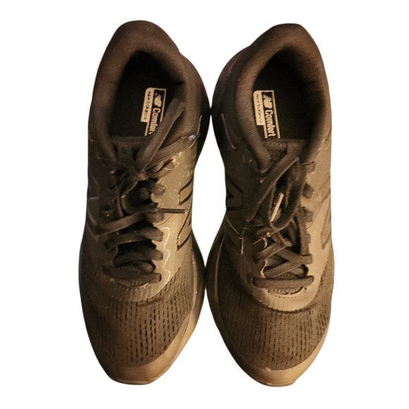 New Balance Womens 520 V7 W520CK7 Triple Black Running Shoes Sneakers Size 7.5 - Picture 7 of 8